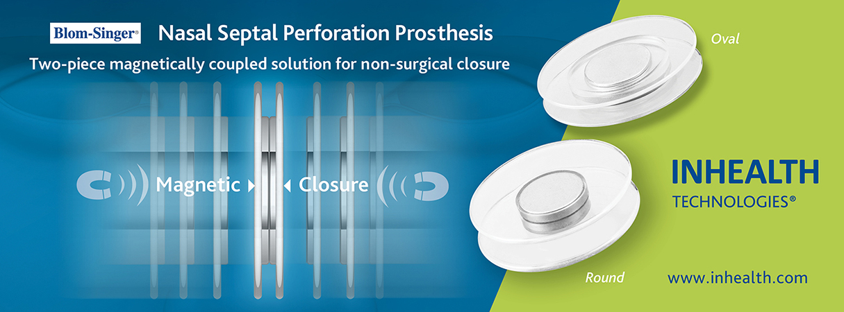 Blom-Singer Nasal Septal Perforation Prosthesis