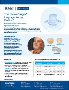 Blom-Singer Laryngectomy Buttons