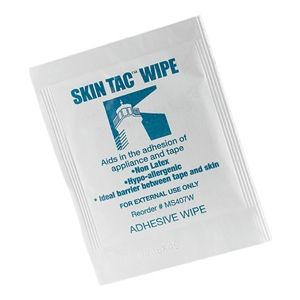 InHealth Technologies, Skin Tac Wipes™ (Skin Adhesive), , MS407W