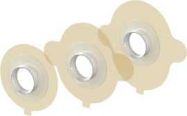 Adhesive Baseplates | HydroFit® Adhesive Housings, 30 pack