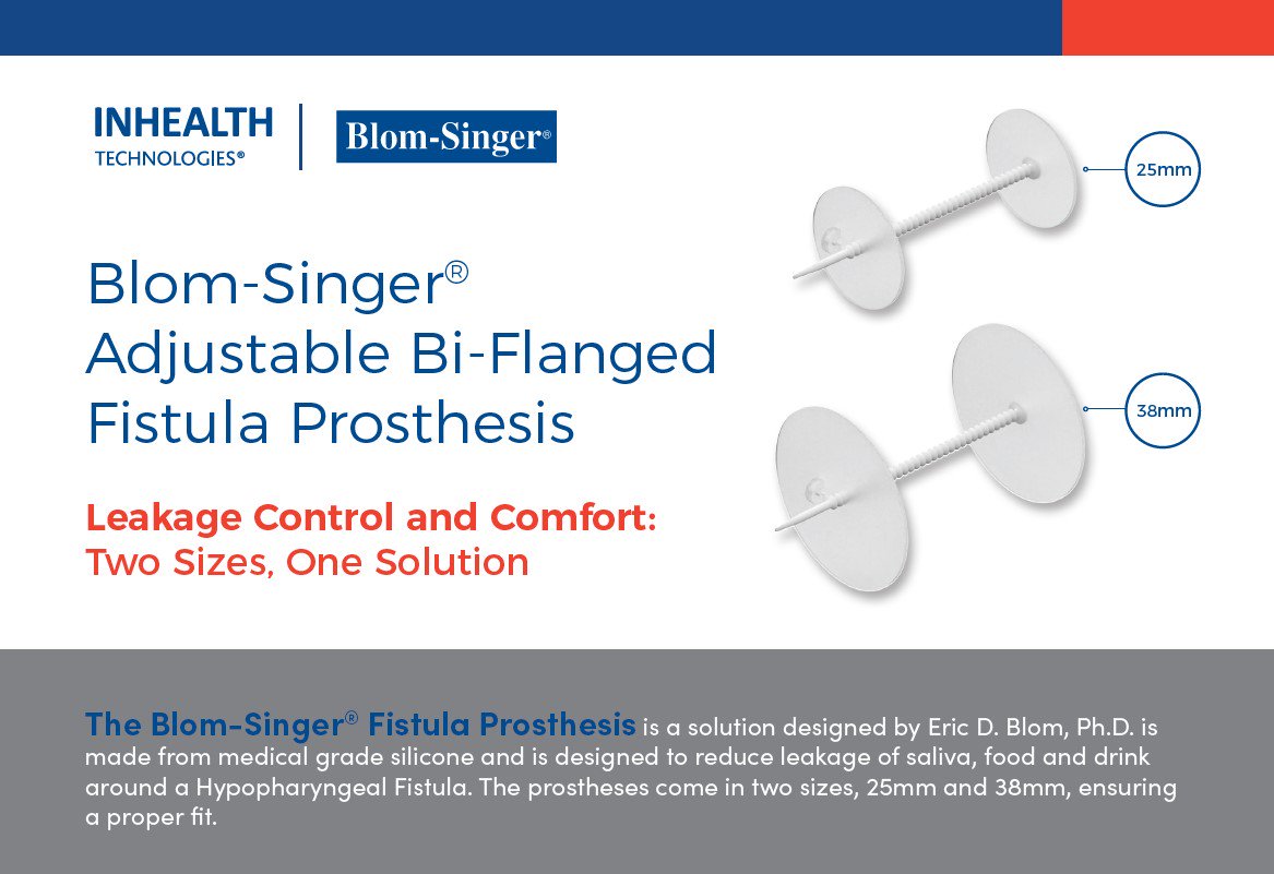 Blom-Singer Adjustable Bi-Flanged Fistula Prosthesis