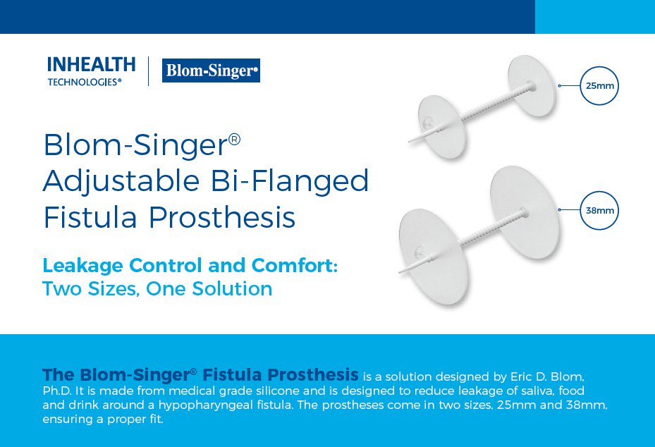 Blom-Singer Adjustable Bi-Flanged Fistula Prosthesis