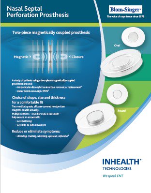 Nasal Septal Perforation Prosthesis