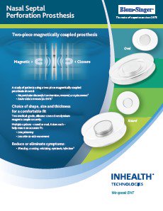 Nasal Septal Perforation Prosthesis Flyer